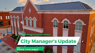 CITY MANAGER UPDATE OCTOBER 2024 [upl. by Arolf]