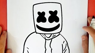 COME DISEGNARE MARSHMELLO [upl. by Leihcey107]