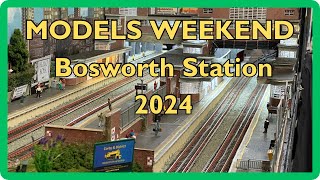 Models Weekend Bosworth Railway Station 2024 [upl. by Akialam]