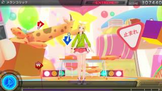 Hatsune Miku Project Diva F PS3  メランコリック Melancholic  Extreme Perfect 720p [upl. by Gnehs]