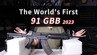 Airsoft 91 GBB 元年之战 The Words First 91 GBB is here SUB [upl. by Aianat]