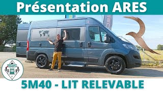 5M40 avec LIT RELEVABLE ÉLECTRIQUE  Présentation ROBETA ARES modèle 2023 Instant CampingCar [upl. by Thanh]