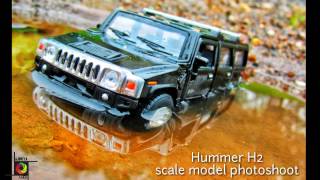 HUMMER H2 SCALEMODEL PHOTOSHOOT  Music video [upl. by Walcoff]