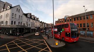 Full Route Visual  London Bus Route 97 Stratford City to Chingford Station LX09FZD 15107 Stagecoach [upl. by Venuti265]