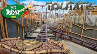 NEW FOR 2023 Toutatis  4K OnRide POV  🇫🇷 Parc Astérix [upl. by Raeann]