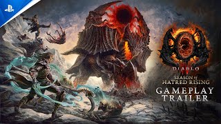 Diablo IV  Season of Hatred Rising Gameplay Trailer  PS5 amp PS4 Games [upl. by Oniger]