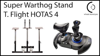 WSP Super Warthog  Thrustmaster T Flight HOTAS 4 setup video [upl. by Zerk]