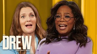 Drew Barrymore Recalls Oprah Interview When She Was 14  The Drew Barrymore Show [upl. by Yvehc]