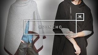 ¿CÓMO USAR PONCHOS  OUTFIT PARA HOMBRE – Hussito [upl. by Wood]