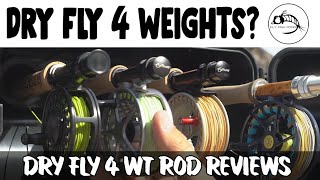 Dry Fly 4 Weight Rod Reviews What did we choose [upl. by Annaesor388]