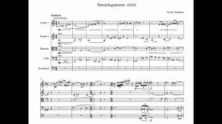 Streichquintett 2020  David J Engelhart [upl. by Suiremed]