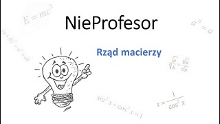 Oblicz rząd macierzy [upl. by Gracia]