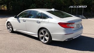 2018 Honda Accord 15L Touring Walkaround No TalkingASMR [upl. by Aiuqes]