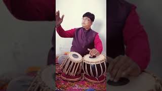 sanjay Rathore Guruji payling to tabla [upl. by Inirt]