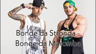 Bonde da Stronda  Bonde da Maromba Karaoke [upl. by Nalac647]