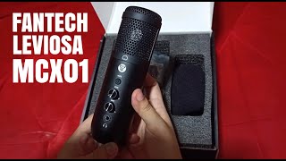 FANTECH LEVIOSA MCX01 Condenser Microphone  Tagalog Tech Review [upl. by Silver591]