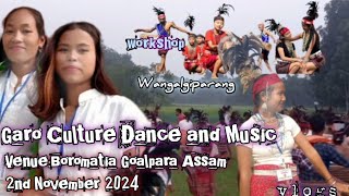 WangalaGaro Culture Dance 2024 BoromatiaGoalpara Assam [upl. by Mohl]