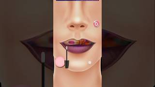 Lips colour and design shorts asmr [upl. by Aidiruy510]