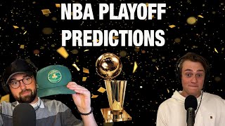 NBA Playoff Predictions [upl. by Atekan]