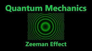 Zeeman and PaschenBack Effects  Quantum Mechanics [upl. by Nosirrag]