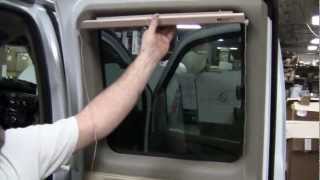 Conversion Van Bind Installation  How to install some Shades [upl. by Cally178]