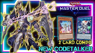 IGNISTER SUPPORT • NEW CODETALKER COMBO  2 CARD COMBO  YUGIOH MASTER DUEL EDOPro test [upl. by Verger]