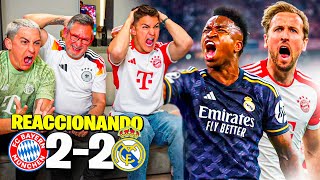 REACCIONANDO al BAYERN MÚNICH 22 REAL MADRID siempre igual… [upl. by Anrehs738]