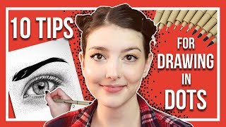 10 tips for DRAWING in DOTS  Learn from my mistakes [upl. by Gotthelf]