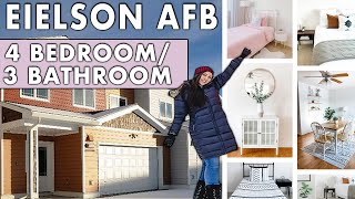 EIELSON AFB HOUSE TOUR  4 Bedroom amp 3 bathrooms [upl. by Nagey325]