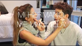 Mi hermano me maquilla  Con Primark beauty ad [upl. by Narret934]