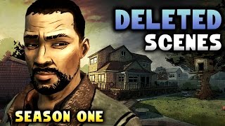 The Walking DEAD  Deleted Scenes Choices amp Audio Season 1 Telltale [upl. by Eillek359]