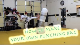 How to make a free standing punching bag [upl. by Amena]