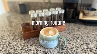 Morning Coffee Routine  latte and coffee tubes unboxing [upl. by Kcireddor758]