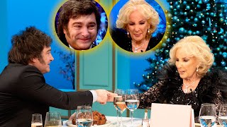 Mirtha se emocionó hasta las lágrimas por la Argentina y Milei conmovido le hizo una promesa [upl. by Cressi]