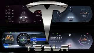 Tesla Model S Acceleration Battle [upl. by Lavinia]