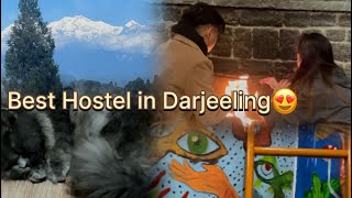 Affordable Hostel with the Best View in Darjeeling😍 Persian cat ends my Vlog💕darjeeling winter [upl. by Berrie759]