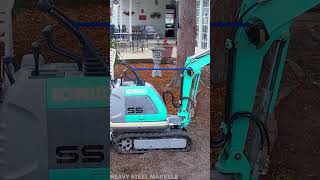 Kobelco SS60 Micro Excavator Smallest In The World kobelco excavator [upl. by Klarika92]