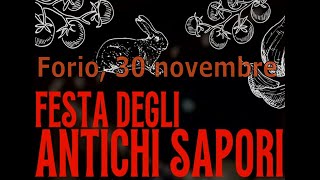 Forio 30 novembre FESTA DEGLI ANTICHI SAPORI [upl. by Yerffoeg]