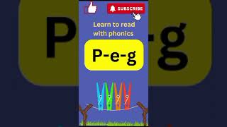 Learn Phonics ABCD Song for Children Official Video Alphabet Song Word PEG shorts [upl. by Otineb741]