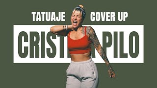 TATUAJE COVER UP  CRISTINA PILO  VLOG19 [upl. by Hgielime]