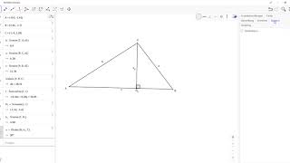 GeoGebra rechter Winkel [upl. by Wj549]