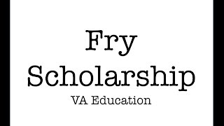 When do I start receiving Fry Scholarship Housing Allowance [upl. by Beach]