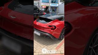 SUARA V12 ZAGATO Aston Martin Vanquish Indonesia exoticcarsbandung shorts [upl. by Corley]