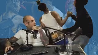 Boonk passes out LIVE on the No Jumper podcast [upl. by Ohs]