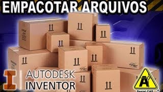 Autodesk Inventor  Empacotar Arquivos Pack and Go [upl. by Davidson275]