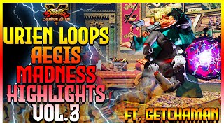 Urien Headbutt Loops Aegis Madness Vol3  SFV Champion Edition  GetchaMan Highlights  Season 5 [upl. by Grimona149]