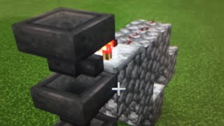 Easy Locked Hopper In Minecraft PE Bedrock and Java [upl. by Alludba]