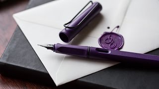 2016 Special Edition Lamy Safari Dark Lilac [upl. by Ozne106]