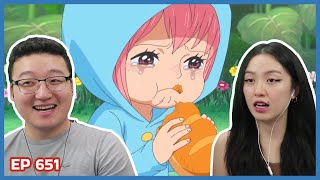 REBECCAS BACK STORY  One Piece Episode 651 Couples Reaction amp Discussion [upl. by Willumsen858]