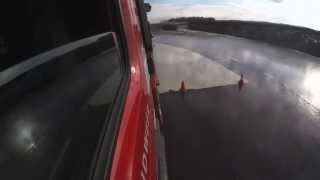 Driving training fire brigade aerial platform  Rijtraining brandweer chauffeur [upl. by Francyne491]